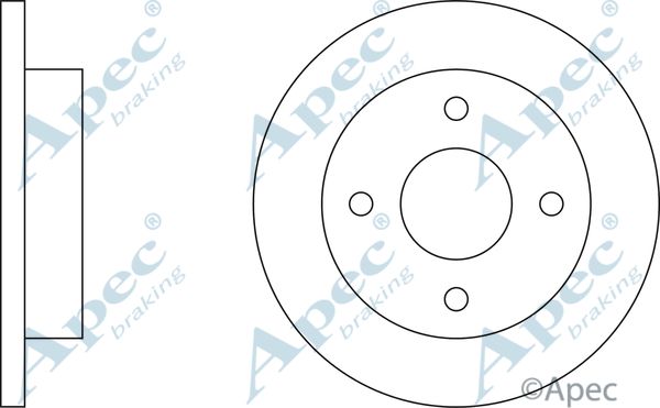 APEC BRAKING Piduriketas DSK219